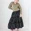 80s 'Oblique' Australian Made Lurex & Taffeta Puff Dress