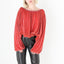 1970s Made for Disco Lurex Plisse Voluminous Top