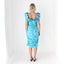 80s Taffeta Ruffle & Ruched Party Starter