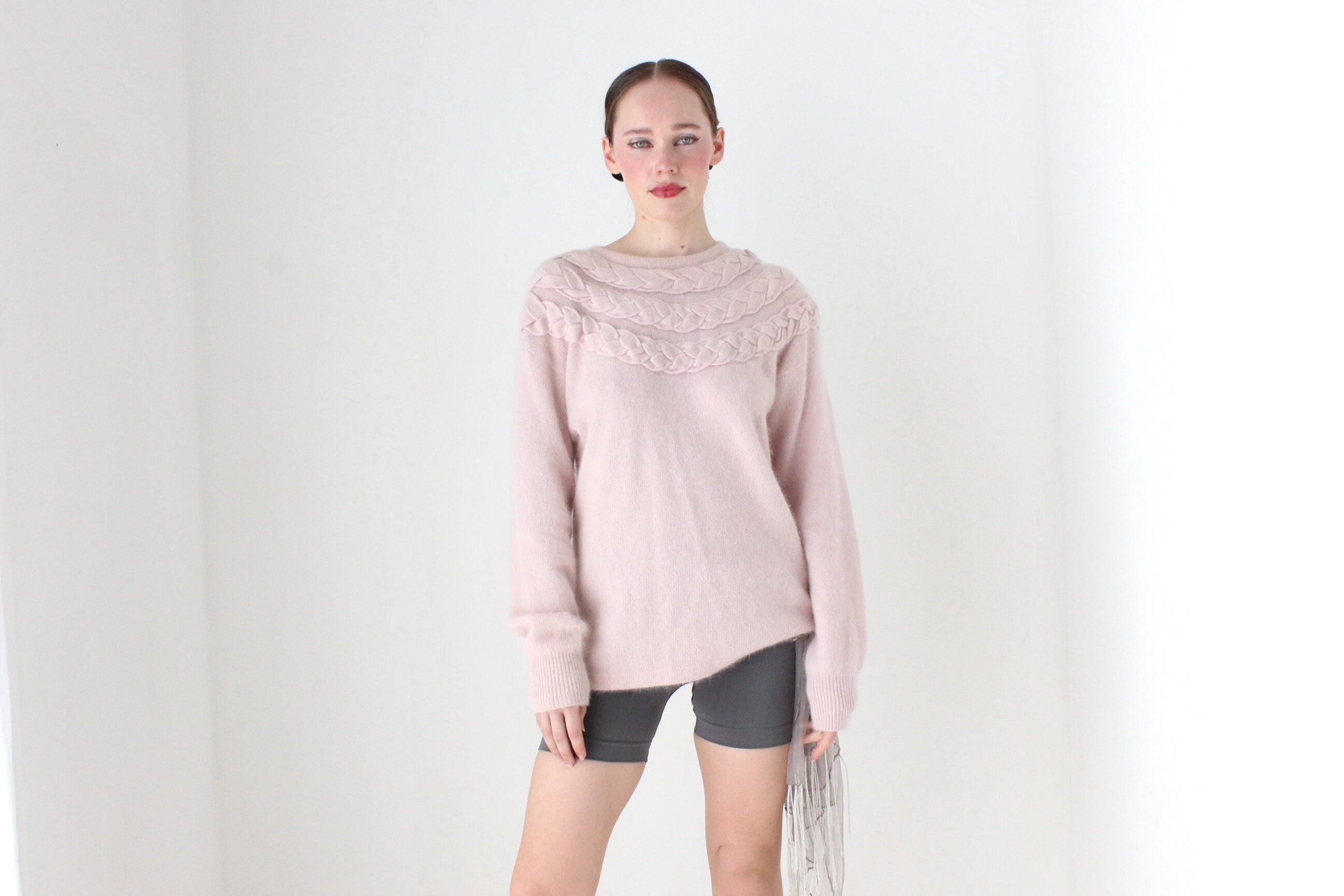 BALLETCORE 80s Soft Angora / Lambswool Sweater