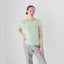 BALLETCORE 90s Mint Green Sheer Lace Tee