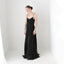 BALLETCORE Y2K Designer 'Religion' Dramatic Layered Crepe Chiffon Formal Gown
