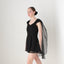 BALLETCORE Heavenly 80s Flutter Organza Cocktail Dress