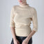 BALLETCORE 90s Angora & Wool Blend Soft Knit Fitted Sweater