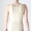 BALLETCORE 80s Pale Nude Cotton Lycra Bodysuit
