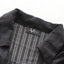 BALLETCORE 90s Sheer Mesh Black Oversized Shirt