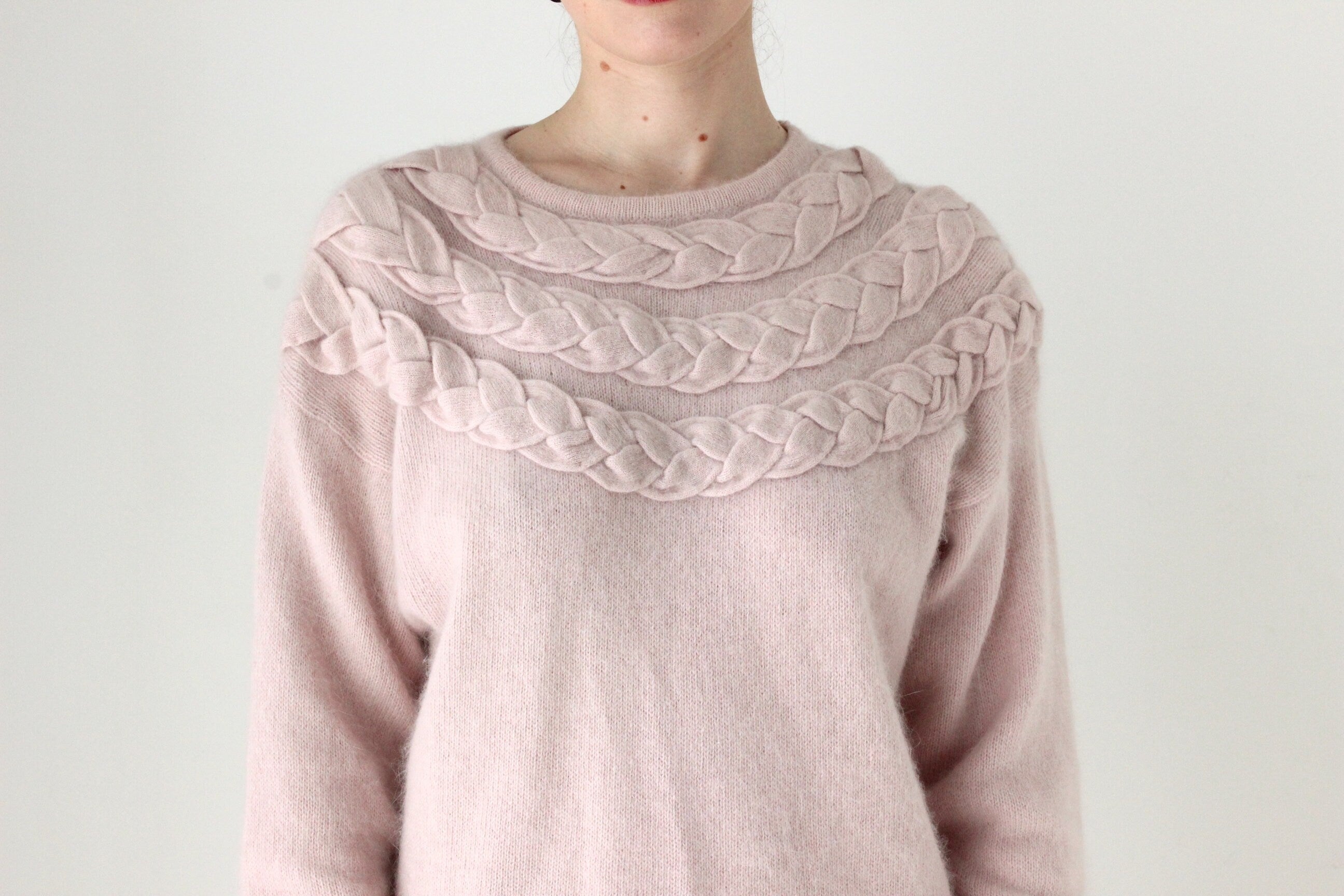 BALLETCORE 80s Soft Angora / Lambswool Sweater