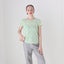 BALLETCORE 90s Mint Green Sheer Lace Tee