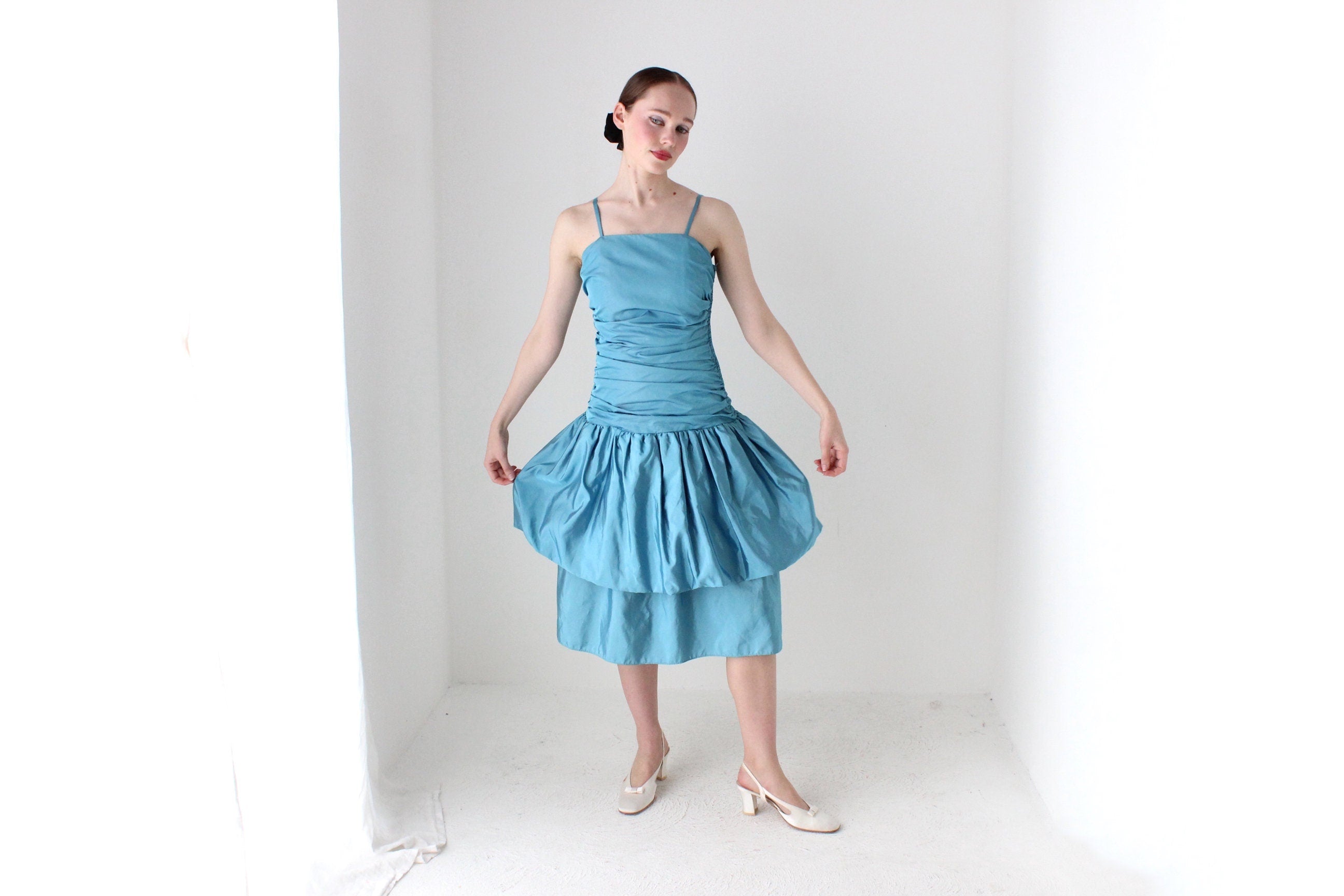 80's taffeta clearance dresses for sale