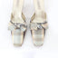 BALLETCORE 90s Olivia Rose Tal Leather & Silk Courtier Mules ~ Euro 40