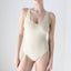 BALLETCORE 80s Pale Nude Cotton Lycra Bodysuit