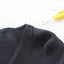 BALLETCORE 90s Quality Minimal Plunge Neck Knit