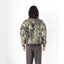 80s Pure Silk Floral Printed Quilted Bomber Jacket