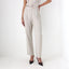 90s Minimal Beige Linen Waistcoat & Trouser Set