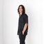 80s PURE SILK Classic Boxy in Ink Black