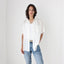 80s PURE SILK Classic Boxy in White