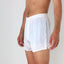 Vintage 80s PURE SILK Luxury Boxer Shorts in White