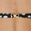 70s Italian Vintage [With Tags] Black & White Polka Dot Bikini