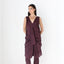 2000s MARNI Gathered Texture Cocoon Dress