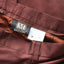 Heavenly 90s Raw Silk Iridescent Chocolate Trouser