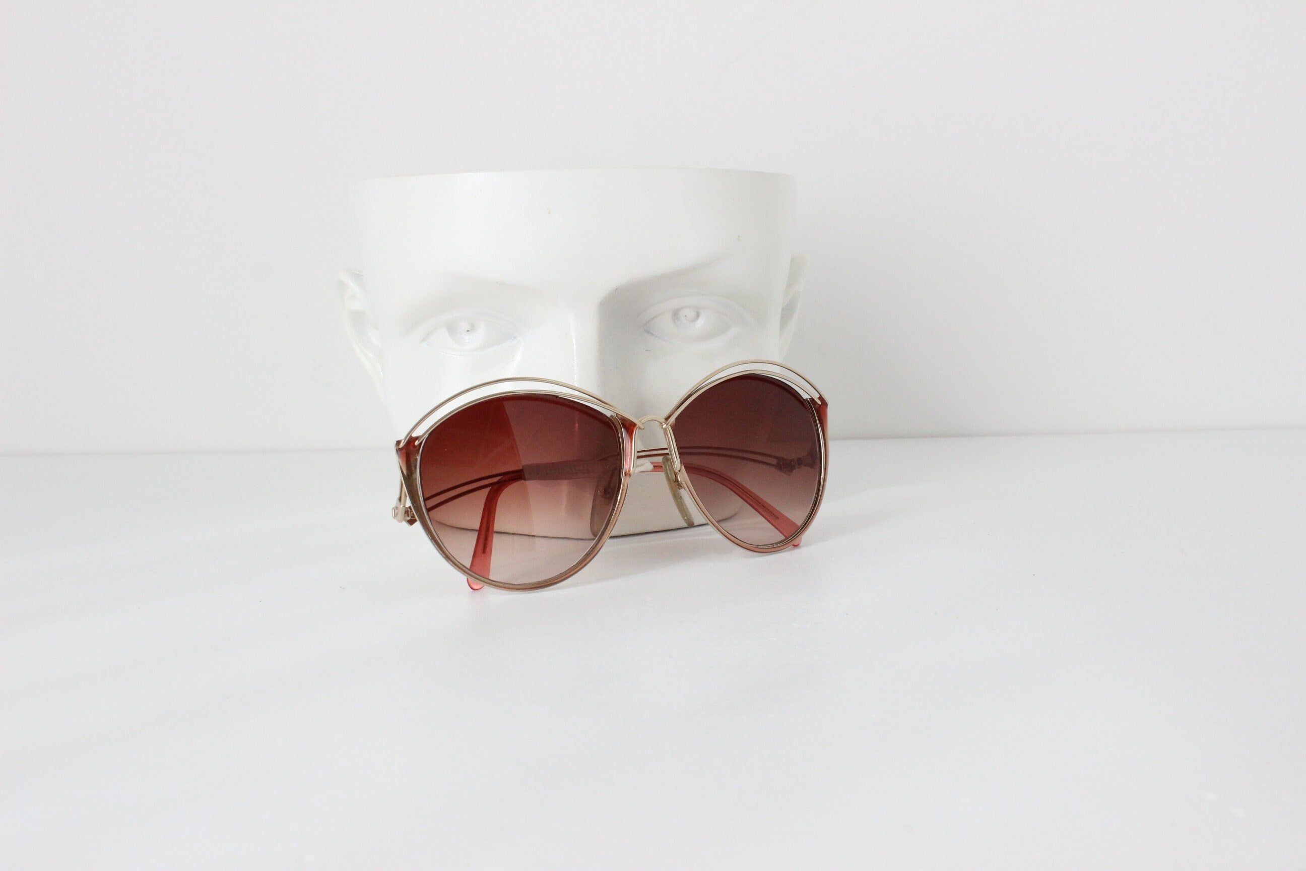 80s CHRISTIAN DIOR Glam Butterfly Sunglasses